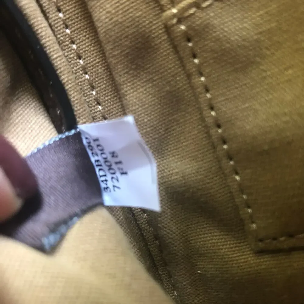 Frye Oliver Two-Handle Briefcase Messenger Bag Brown Leather